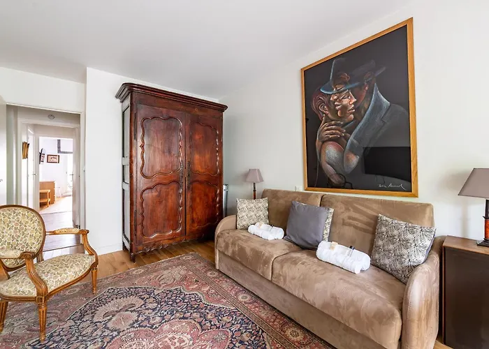 Garden In L Eiffel Tower 20 Min By Metro Appartamento